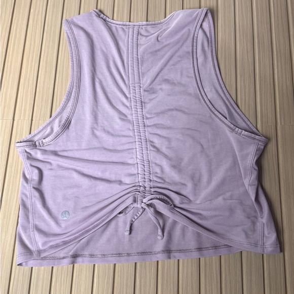 Lululemon Cinch Me Up Crop Tank Top (Women’s Size 4) - Picture 4 of 5